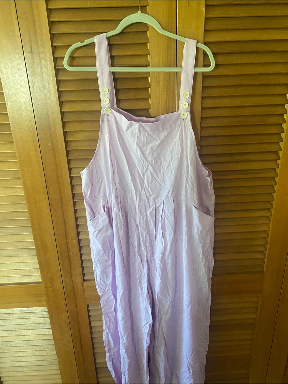 Wisteria/Lavender One-Piece Soft Overalls